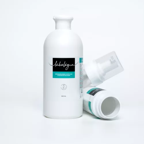 Lábológia Bőrpuhító hab utántöltő folyadék (500 ml + habosító flakon)