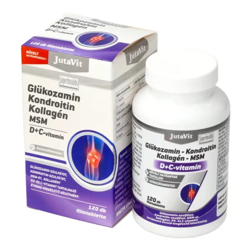 Glükozamin Kondroitin Kollagén MSM D és C-vitamin tabletta 120 darabos kiszerelés